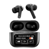 AirPods X Digital Touch Screen Wireless Earbuds – Black Edition