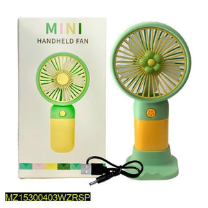 Mini Portable Fan 1.5W Fast Charge Multicolor