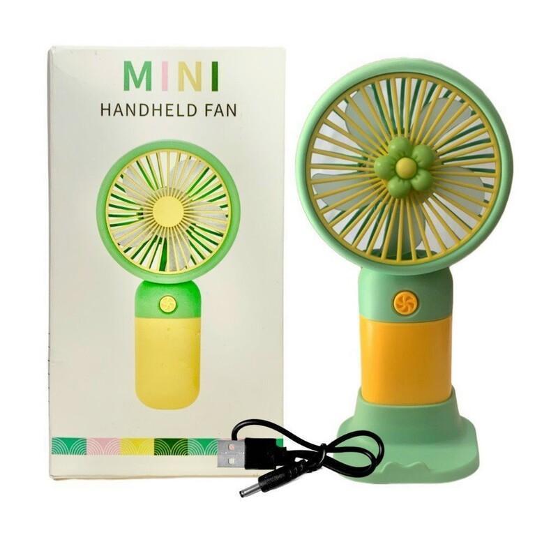 Mini Portable Fan 1.5W Fast Charge Multicolor