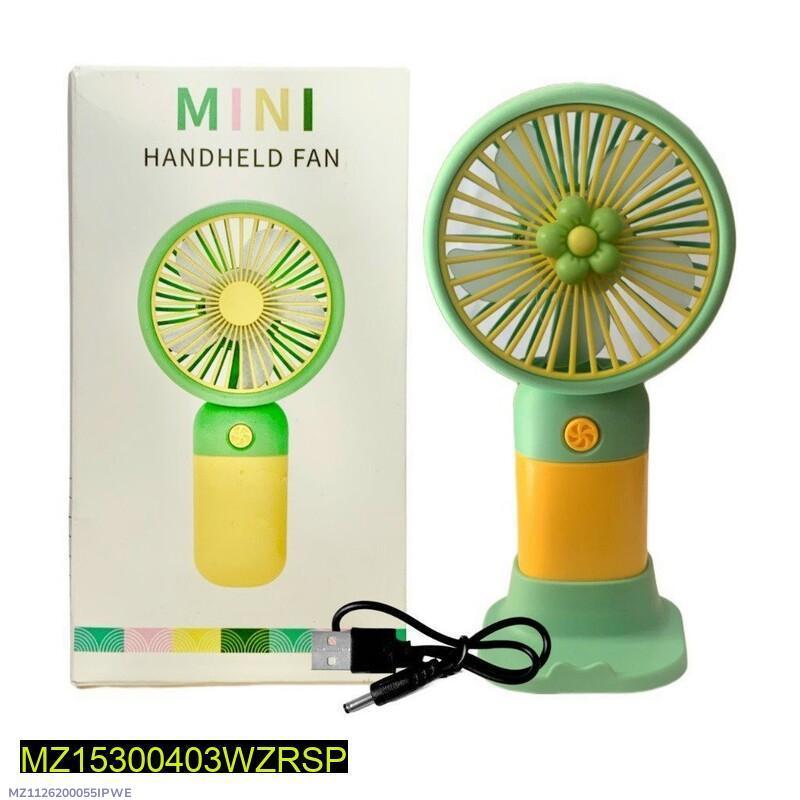 Mini Portable Fan 1.5W Fast Charge Multicolor