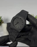 Men's Black Carbon Fiber Analogue Watch